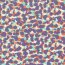 Viskosesatin bunte Tupfen - violett
