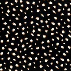 Viskosesatin Flecken  - schwarz