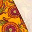 Viskosesatin Paisley Mandala - sonnengelb