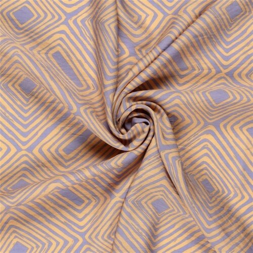 Viskose Nylon Twill Karospirale - softlila