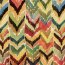 Viskose Nylon Twill ZickZack Streifen - gelb