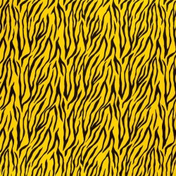 Baumwollsatin Zebrastreifen - gelb