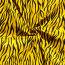 Baumwollsatin Zebrastreifen - gelb