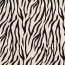 Baumwollsatin Zebrastreifen - hellbeige