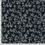 Baumwollpopeline Stretch Blumen - dunkelblau