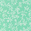 Baumwollpopeline Stretch Blumen - mint