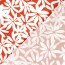 Baumwollpopeline Stretch Blumen - rot