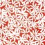 Baumwollsatin Stretch Blumen - rot