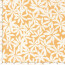 Baumwollpopeline Stretch weisse Blumen - gelb