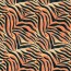 Baumwollpopeline Stretch Tigerstreifen - orange