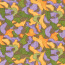 Viskose Jersey Aquarellfelder - limette