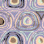 Viskose Jersey bunte Kreise - lavendel