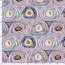 Viskose Jersey bunte Kreise - lavendel