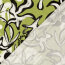 Viskose Jersey Abstrakt - limette