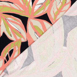 Viskose Jersey Vortex® LEAVES -