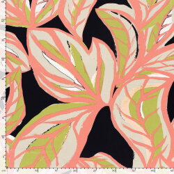 Viskose Jersey Vortex® LEAVES -