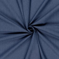 Jeans_Jersey Seersucker - stahlblau