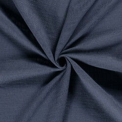 Baumwolle Slub Uni - indigo