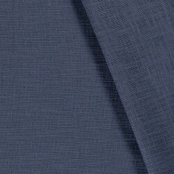 Baumwolle Slub Uni - indigo