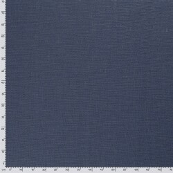 Baumwolle Slub Uni - indigo