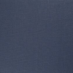 Baumwollstoff Slub Grob Uni - indigo