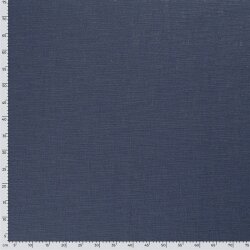 Baumwollstoff Slub Grob Uni - indigo