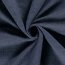 Baumwollstoff Slub Grob Uni - indigo