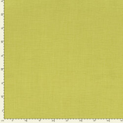 Polyesterstoff Leineoptik - limette