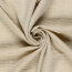 Polyesterstoff Leineoptik - hellbeige