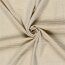 Polyesterstoff Leineoptik Uni - hellbeige