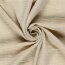Polyesterstoff Leineoptik Uni - hellbeige