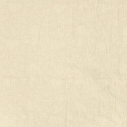 Musselin Leinen Mix Blüten Uni - hellbeige