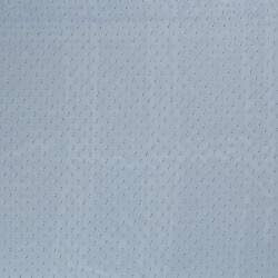 Chiffon Bestickt Punkte Uni  - hellindigo