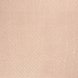 Chiffon Bestickt Punkte Uni  - rosé