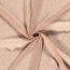 Chiffon Bestickt Punkte Uni  - rosé