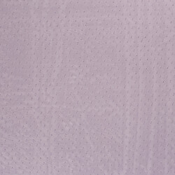Chiffon Bestickt Punkte Uni  - viola