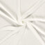 Chiffon Bestickt Punkte Uni  - creme