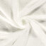 Chiffon Bestickt Punkte Uni  - creme