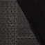 Chiffon Bestickt Punkte Uni - schwarz