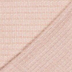 Jacquard Grob Gewebt Lurex - softlachs