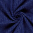 Polyesterstoff Jacquard Lurex - royalblau