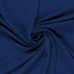 Polyesterstoff gewebt Uni - royalblau