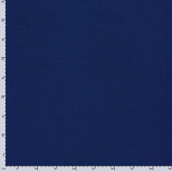 Polyesterstoff gewebt Uni - royalblau