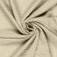 Polyesterstoff gewebt Uni - hellbeige