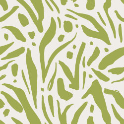 Musselin wilde Streifen - cremeweiss/limette