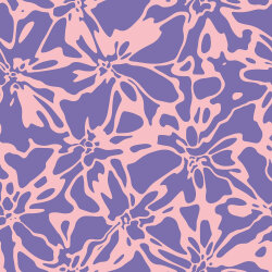 Musselin Blüten - lavendel