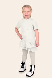 Musselin kleine Blümchen - creme