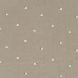 Musselin kleine Schafe - hellbeige
