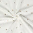 Musselin kleine Schnecken - creme