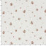 Musselin kleine Blümchen - creme